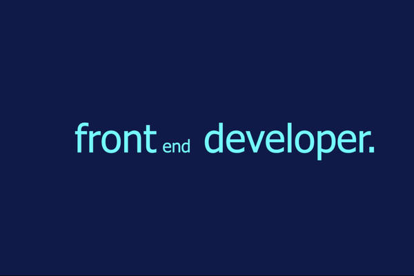 front end